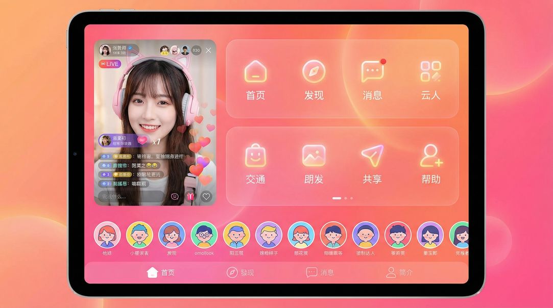 女神视频传媒 - 社区传媒直播精选回放